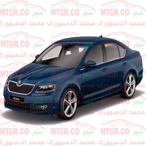 فانوس سكودا A7  امامى شمال 2016