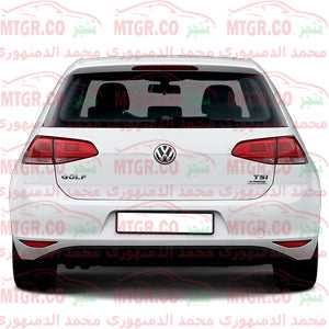 فانوس فولكس واجن جولف 7 خلفى يمين 2019